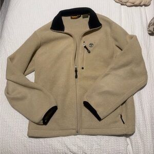 Timberland Tan Fleece Jacket